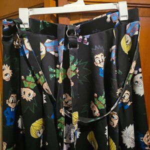 Hunter x Hunter Anime Character Print Overalls Skirt